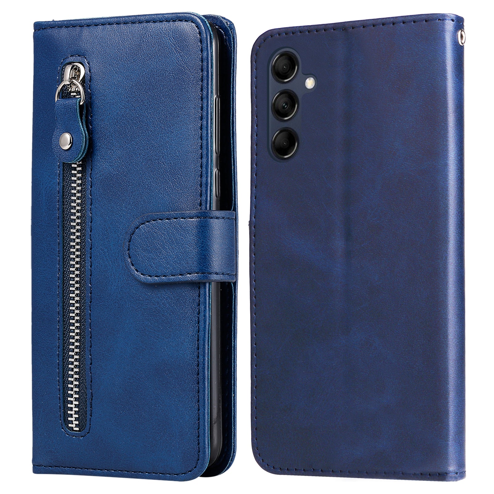 For Samsung Galaxy M14 5G PU Leather Case Zipper Pocket Calf Texture Stand Wallet Phone Cover For Samsung Galaxy M14 5G PU Leather Case Zipper Pocket Calf Texture Stand Wallet Phone Cover